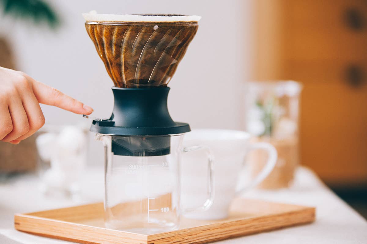 HARIO V60 Glass Immersion Dripper SWITCH: 200mL