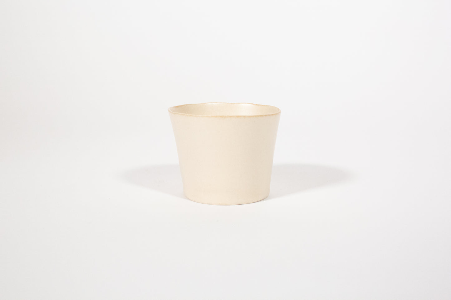 Tojiki JW Ceramic Cup - White