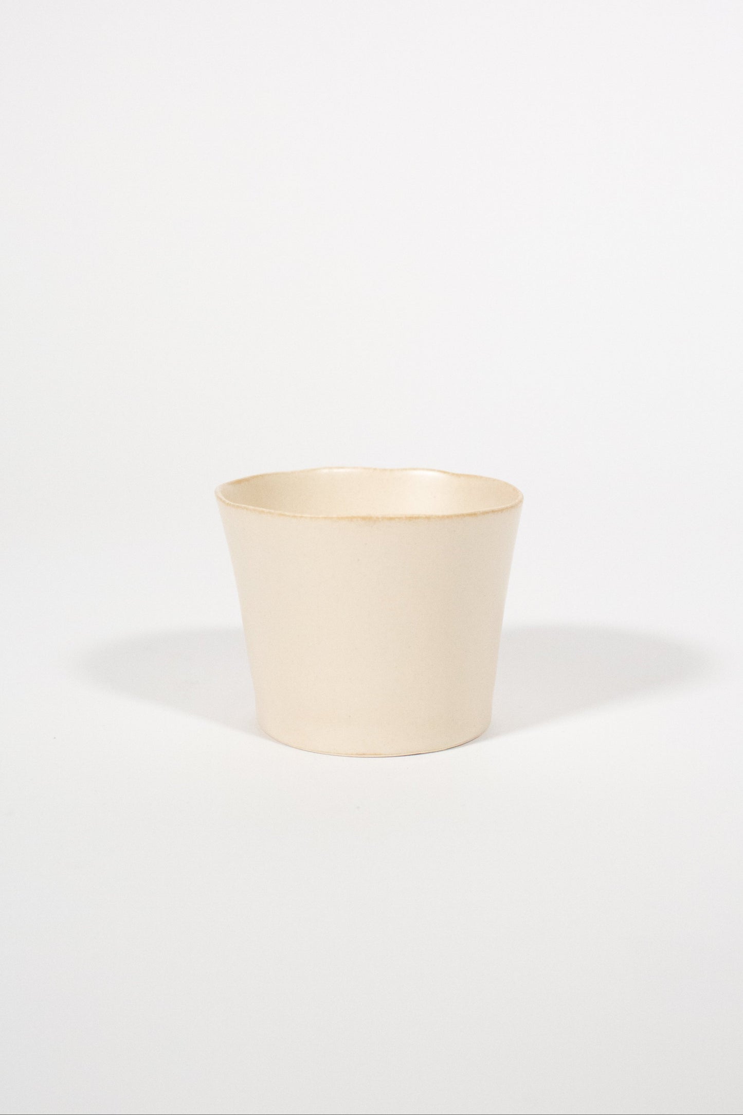 Tojiki JW Ceramic Cup - White
