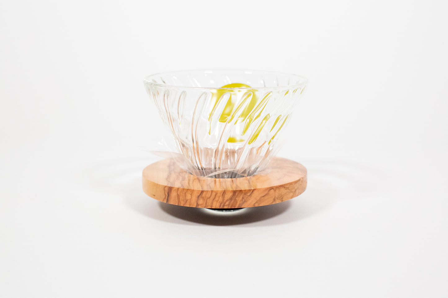 HARIO V60 Glass Dripper 02: Olive Wood
