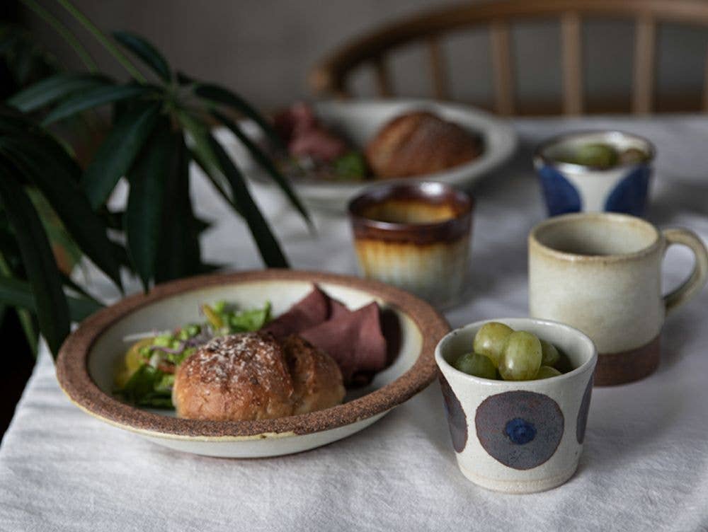 OTOHA Irodori Ceramic Cup: Nasu