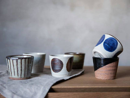 OTOHA Irodori Ceramic Cup: Nasu
