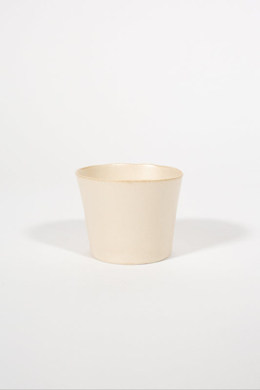 Tojiki JW Ceramic Cup - White